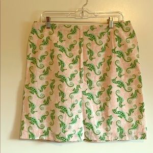 Adorable Vineyard Vines seahorse skirt size 8